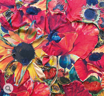 Summer Garden artwork by Ann Generlich