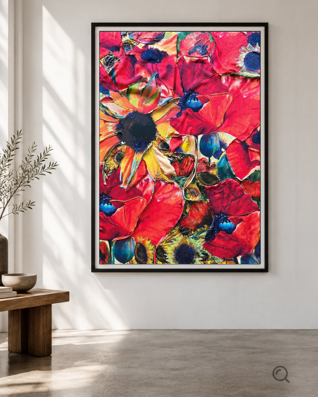 Summer Garden, artwork by Ann Generlich
